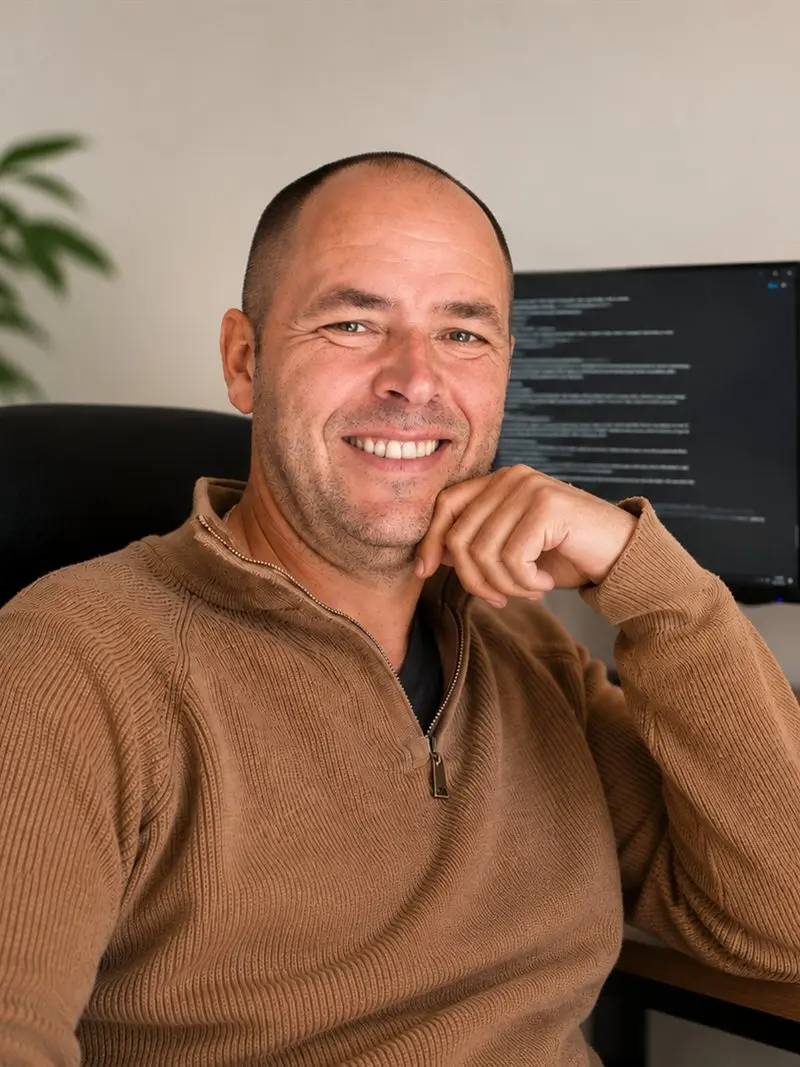 Portretfoto van Patrick, contactpersoon bij WebsiteNU